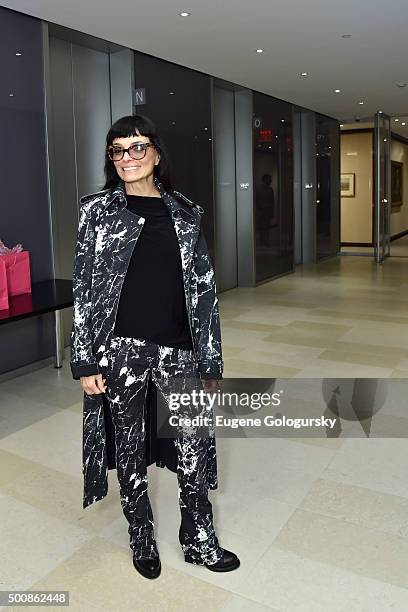 Designer Norma Kamali attends Diamonds Unleashed by Kara Ross launch party hosted by Kara Ross, Anne Fulenwider , and Marie Claire Magazine on...