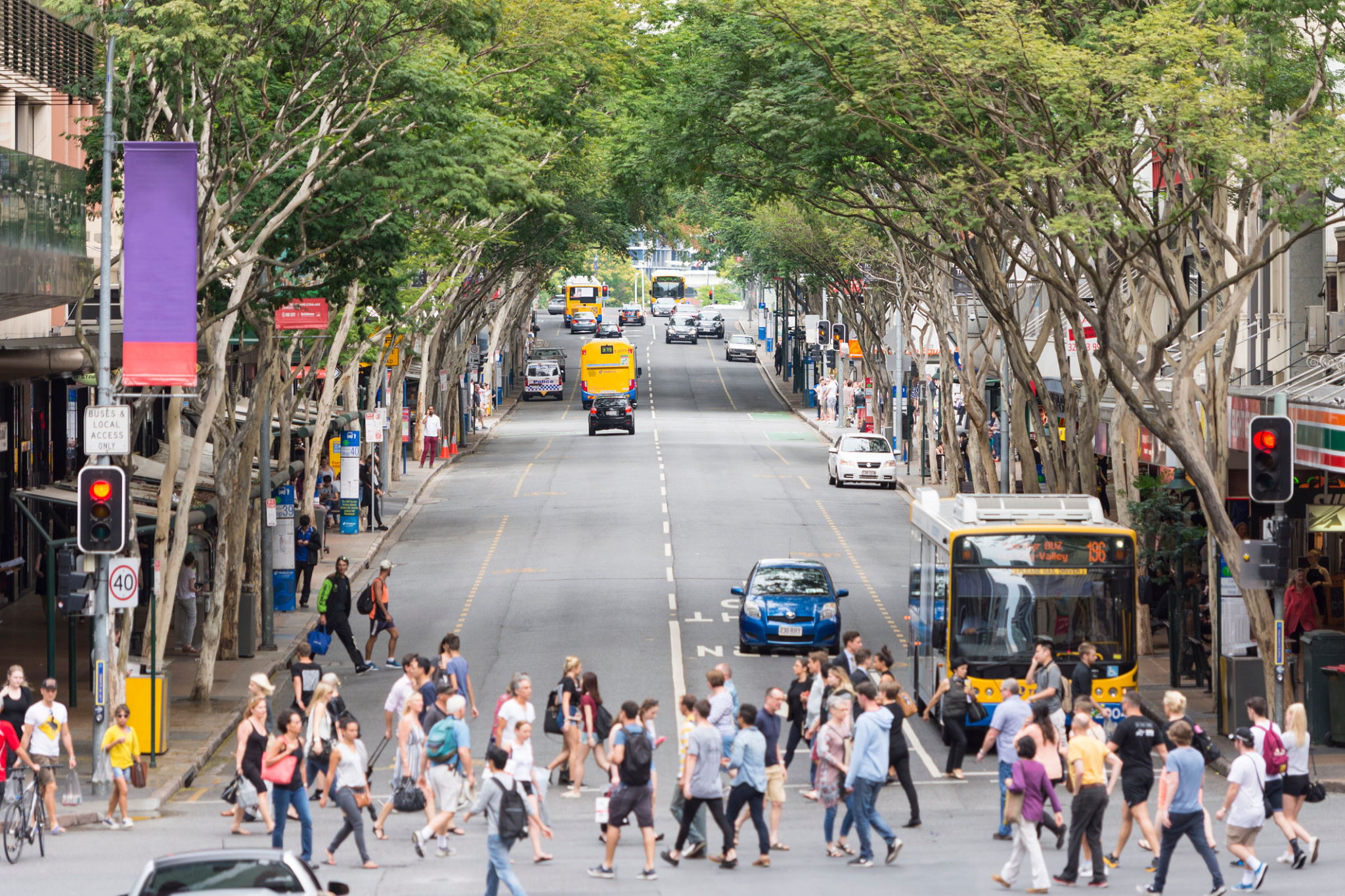 Brisbane city streets