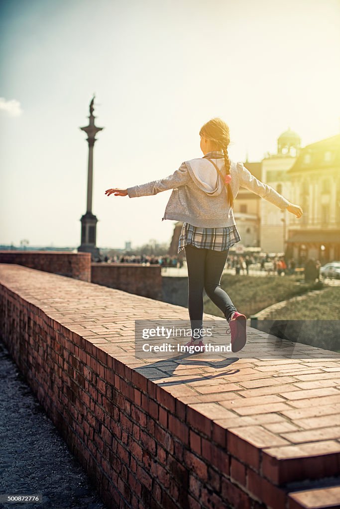 Poco Chica turísticas de visita en varsovia