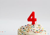 Happy 4th Birthday Cupcake!