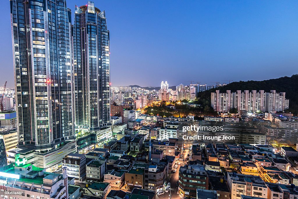 View of Ulsan city