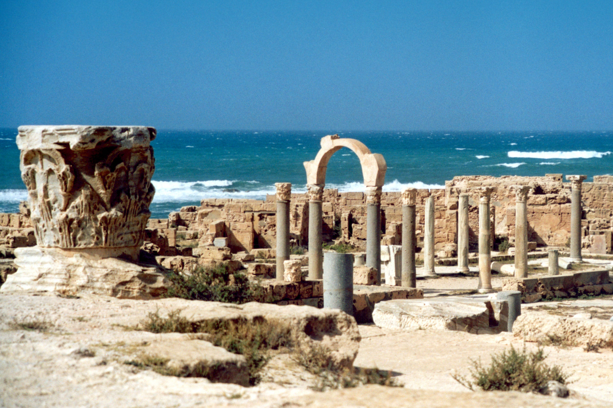 Sabratha; Libya: temple of Serapis Sabratha; Libya: temple of Serapis