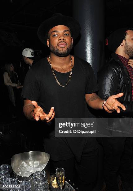 Mizell attends as WE tv Celebrates The Premiere Of New Series Growing Up Hip Hop on December 10, 2015 in New York City.