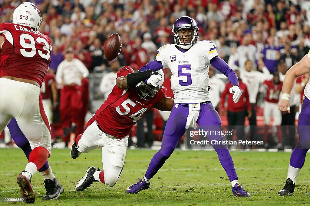 Minnesota Vikings v Arizona Cardinals