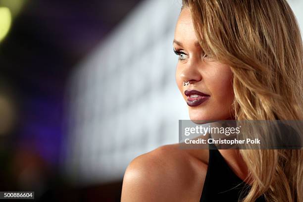 Model Isabella Lindblom attends the 2nd Annual Diamond Ball hosted by Rihanna and The Clara Lionel Foundation at The Barker Hanger on December 10,...