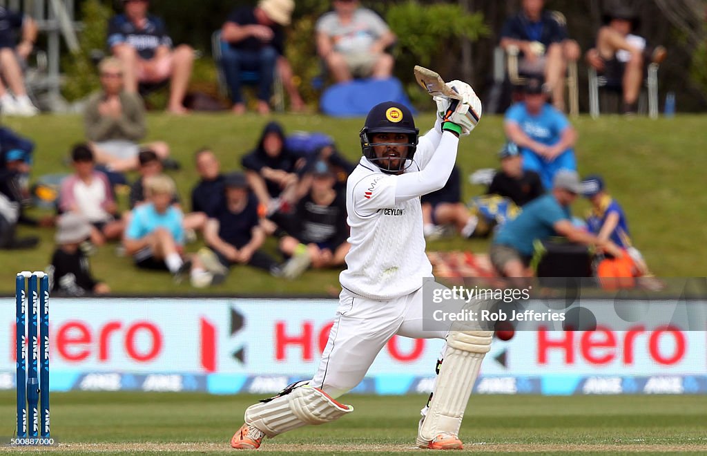 New Zealand v Sri Lanka - 1st Test: Day 2