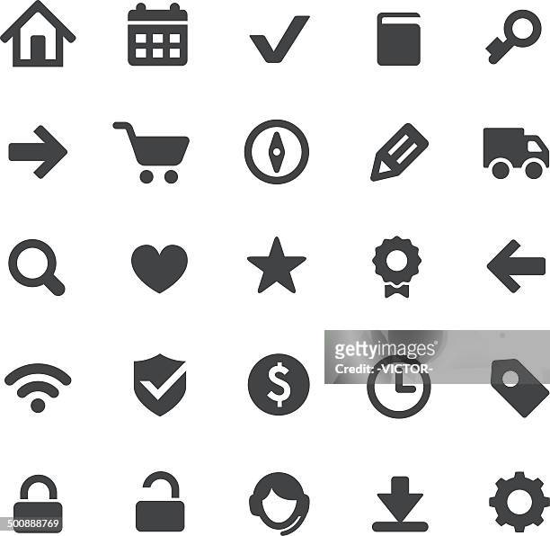 e-commerce and web icons - smart series - small 幅插畫檔、美工圖案、卡通及圖標