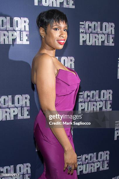 Actress Jennifer Hudson attends the "The Color Purple" Broadway Opening Night After Party at Copacabana on December 10, 2015 in New York City.