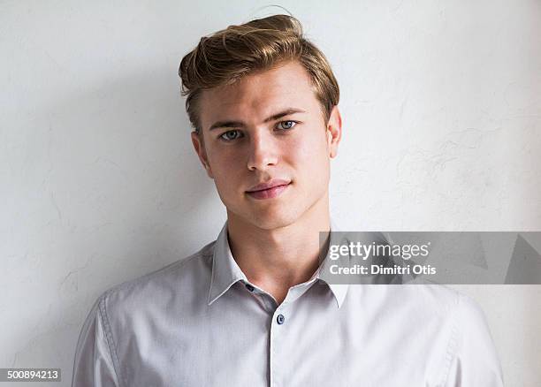 portrait of young male fashion model - male model stock pictures, royalty-free photos & images