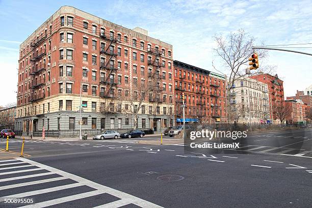 streets of new york - bronx street stock pictures, royalty-free photos & images