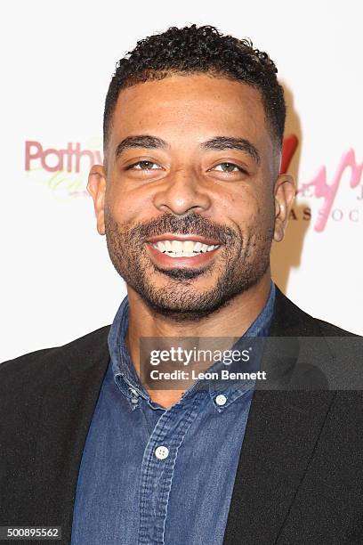 Actor Giovanni Watson attended the A Pathways Christmas With The Butlers And Friends at H.O.M.E. On December 10, 2015 in Beverly Hills, California.