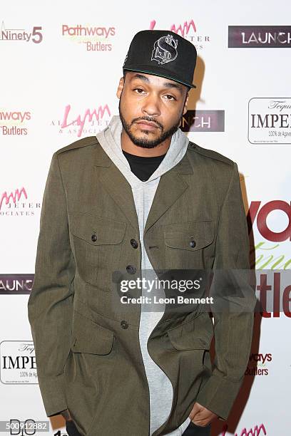 Music artist David Cash attended the A Pathways Christmas With The Butlers And Friends at H.O.M.E. On December 10, 2015 in Beverly Hills, California.