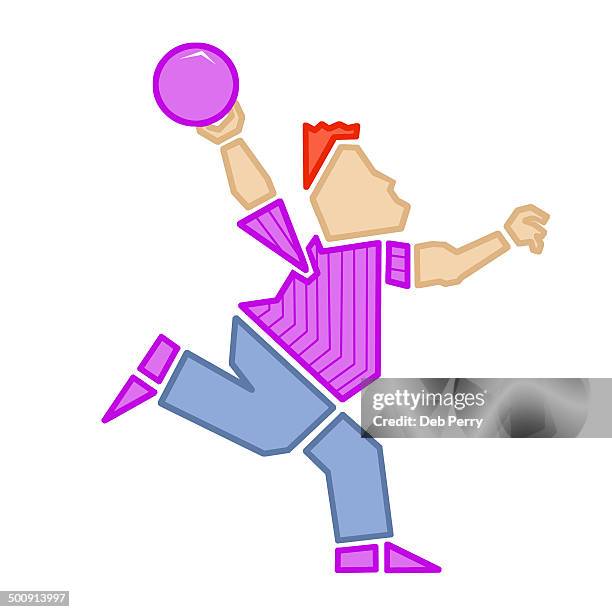 bowling - traverse city stock illustrations