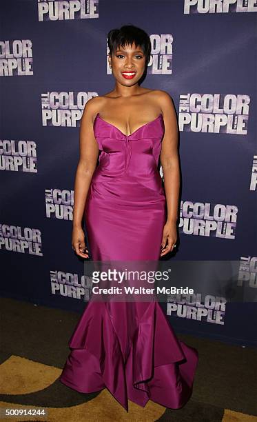 Jennifer Hudson attends the Broadway Opening Night Performance After Party for 'The Color Purple' at Copacabana on December 10, 2015 in New York City.