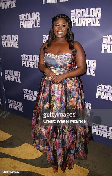 Danielle Brooks attends the Broadway Opening Night Performance After Party for 'The Color Purple' at Copacabana on December 10, 2015 in New York City.
