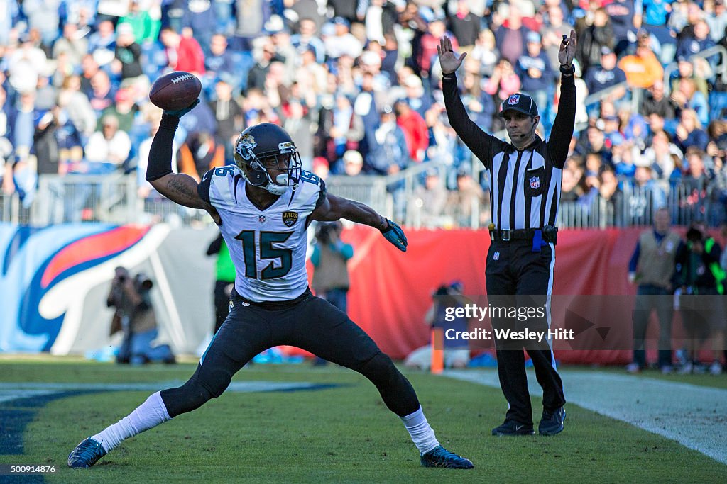 Jacksonville Jaguars v Tennessee Titans