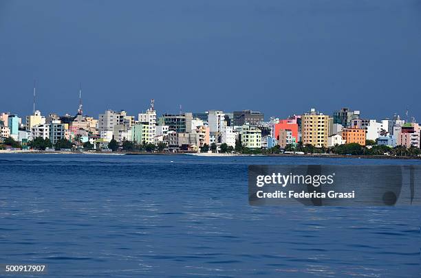 male, the capital of the maldives - male imagens e fotografias de stock