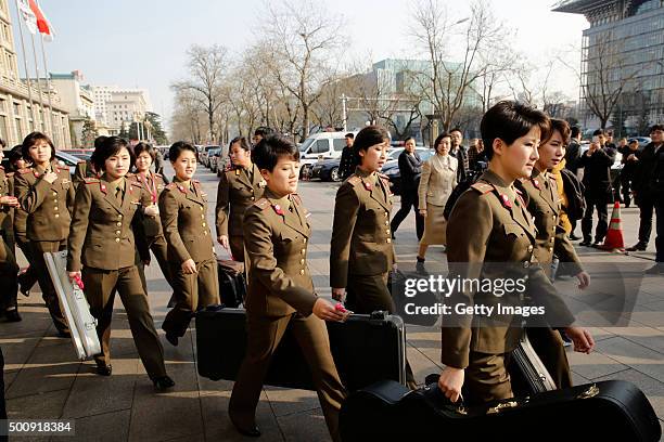 Moranbong Band Photos and Premium High Res Pictures - Getty Images