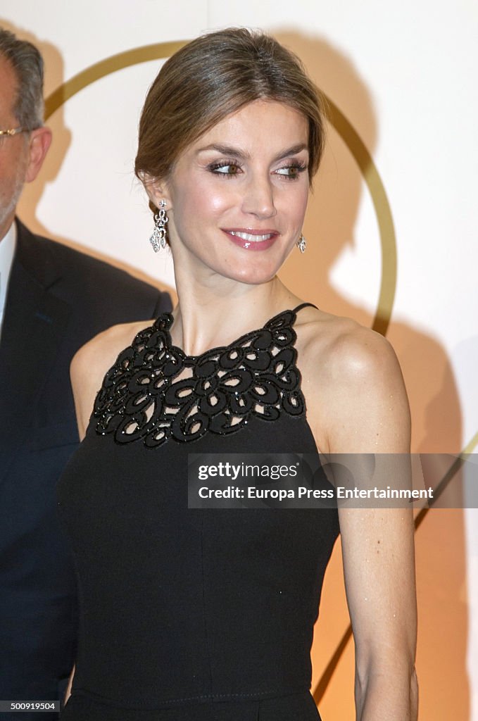 King Felipe VI Of Spain And Queen Letizia Of Spain Attends "Mariano De Cavia" Awards