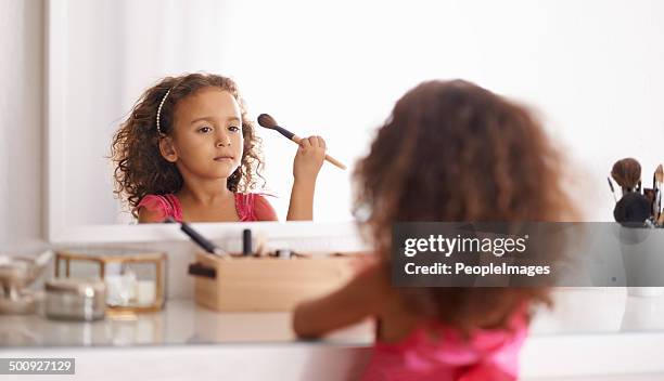 she's a natural - vanity table stock pictures, royalty-free photos & images