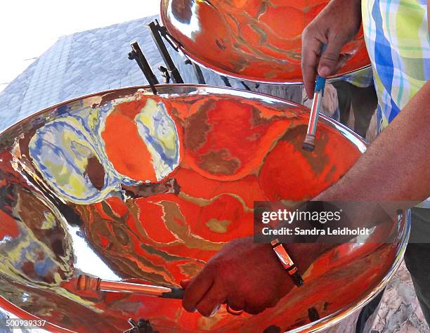 steel drummer in jamaica - ståltrumma bildbanksfoton och bilder