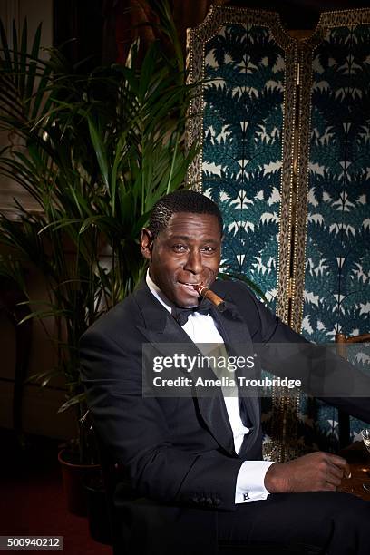 Actor David Harewood is photographed for ES magazine on September 8, 2014 in London, England.