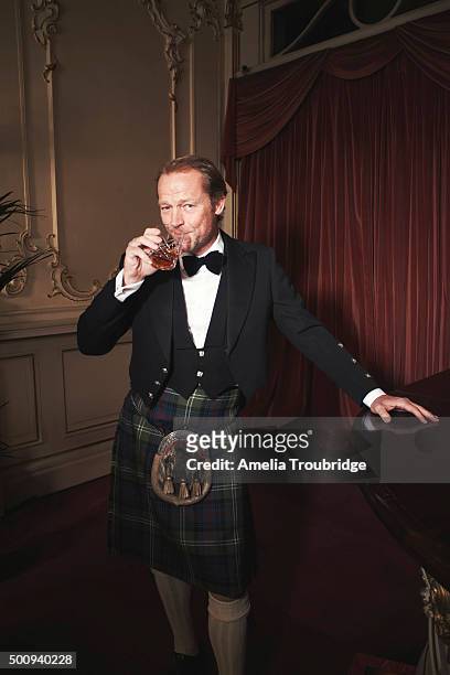 Actor Iain Glen is photographed for ES magazine on September 8, 2014 in London, England.