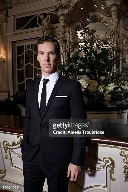Actor Benedict Cumberbatch is photographed for ES magazine on September 8, 2014 in London, England.