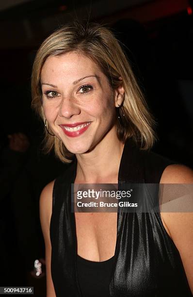 Stephanie Kurtzuba poses at the Opening Night After Party for "The Color Purple" on Broadway at The Copacabana on December 10, 2015 in New York City.
