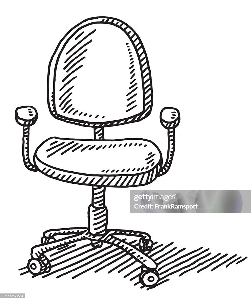 Office Chair Drawing