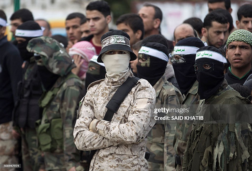 TOPSHOT-PALESTINIAN-GAZA-ISRAEL-CONFLICT-HAMAS