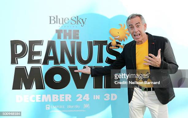 Director Steve Martino attends "The Peanuts Movie" premiere during day three of the 12th annual Dubai International Film Festival held at the Madinat...