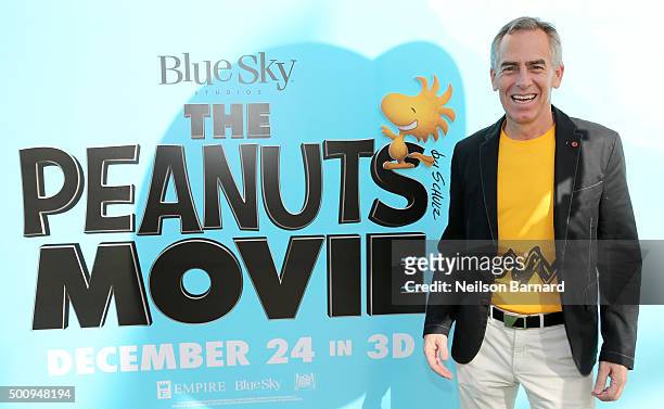 Director Steve Martino attends "The Peanuts Movie" premiere during day three of the 12th annual Dubai International Film Festival held at the Madinat...