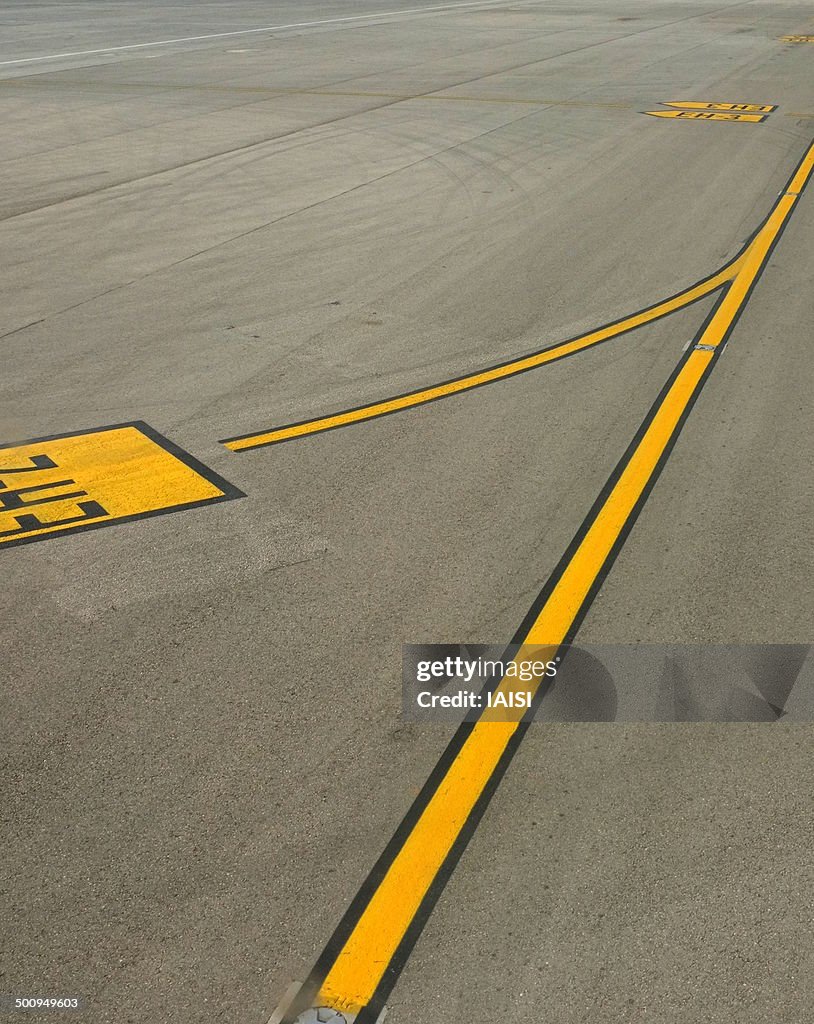 Lines at the airport