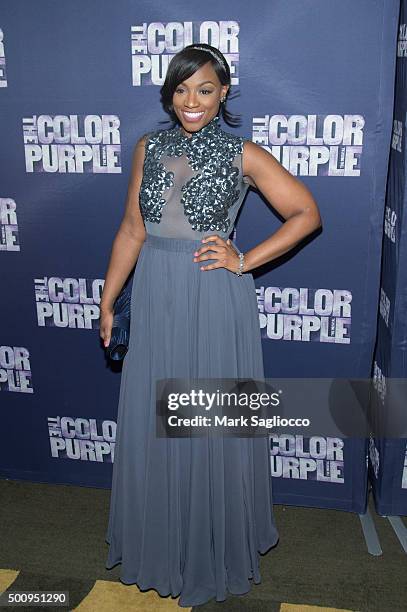 Actress Patrice Covington attends the "The Color Purple" Broadway Opening Night After Party at Copacabana on December 10, 2015 in New York City.