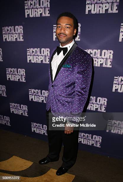 Grasan Kingsberry attends the Broadway Opening Night Performance After Party for 'The Color Purple' at Copacabana on December 10, 2015 in New York...