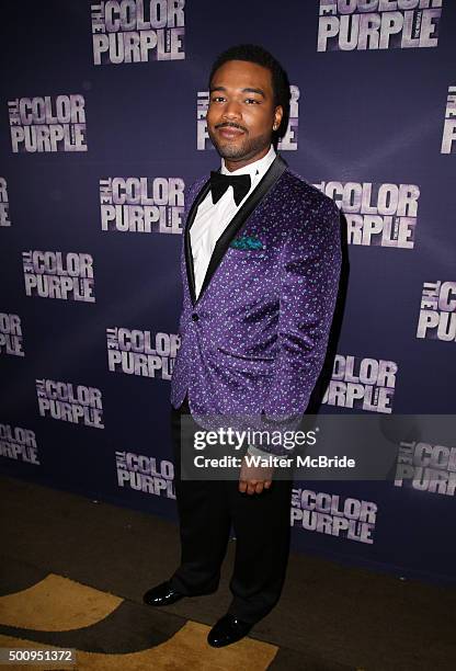 Grasan Kingsberry attends the Broadway Opening Night Performance After Party for 'The Color Purple' at Copacabana on December 10, 2015 in New York...