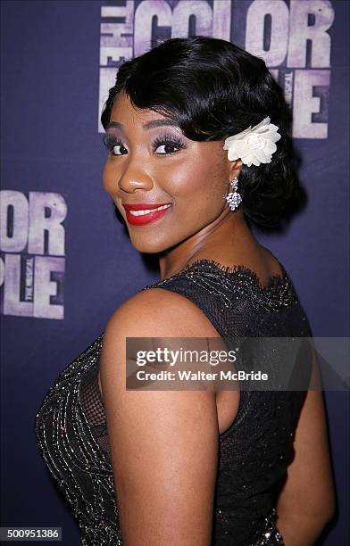 Adrianna Hicks attends the Broadway Opening Night Performance After Party for 'The Color Purple' at Copacabana on December 10, 2015 in New York City.