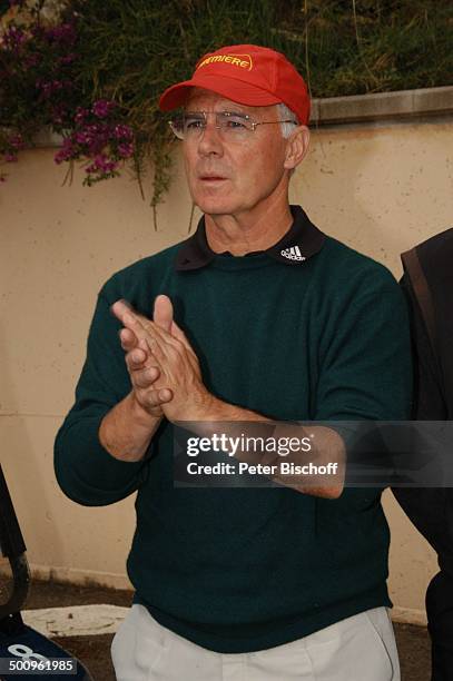 Franz Beckenbauer, Golf-Turnier: "Premiere Golf Trophy", Port d Andratx/Mallorca/Spanien, , Golfplatz, Sport, Schläger, Golf, Grün, Rasen,...