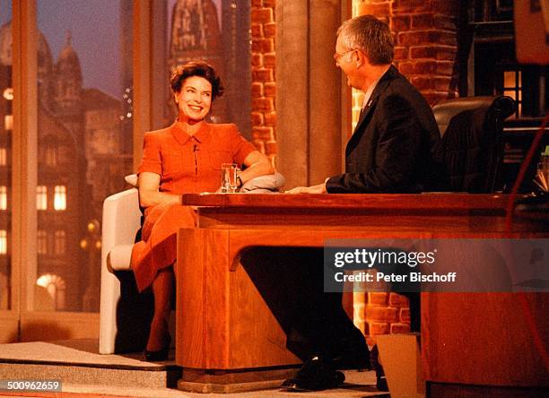 Gudrun Landgrebe, Harald Schmidt, "Harald; Schmidt-Show" SAT.1 Promi,