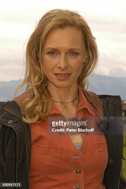 Marita Marschall , Porträt, ARD-Film "Der Ruf der Berge", alter Titel "Alarm in den Bergen", Ellmau /Tirol/Österreich, , Portrait, Promi P.-Nr....