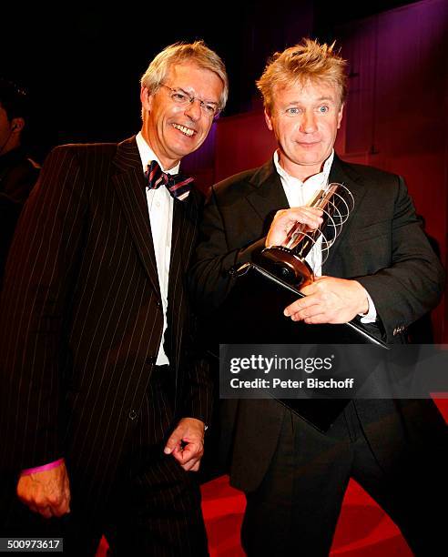 Dr. Helmut Reitze , Jörg Schüttauf , Hessischer Film- und Kinopreis 2006, Gala, "Frankfurter Oper", Frankfurt am Main, Deutschland, , P.-Nr.:...