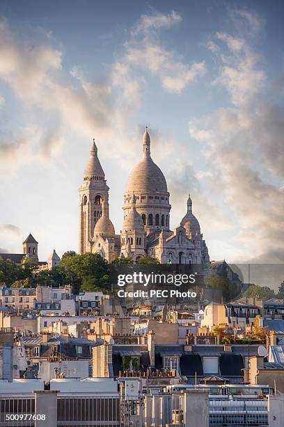 montmartre - montmartre stock-fotos und bilder