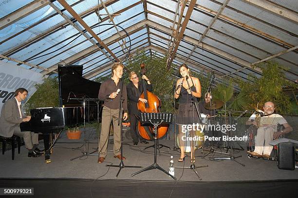 Antonia Speidel , Band "Phillip Weiss und friends", Benefiz-Gala zugunsten des von J u t t a S p e i d e l unterstützten Projektes für obdachlose...