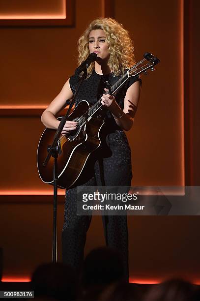 Tori Kelly performs onstage during Billboard Women In Music 2015 on Lifetime at Cipriani 42nd Street on December 11, 2015 in New York City.