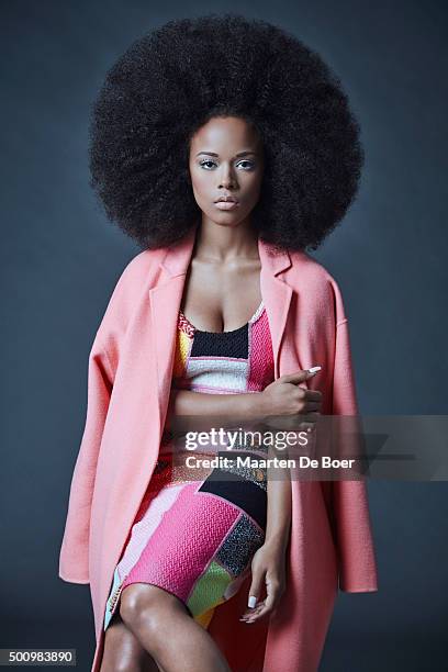 Serayah is photographed for Bello on October 29, 2015 in Los Angeles, California.