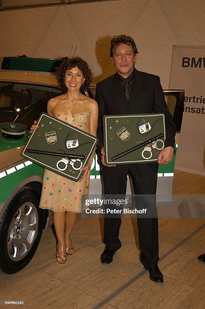 Maria Ketikidou (Schauspielerin), Jan Fedder (Schauspieler) Auszeichnung zum 'Ehrenkommissar der Bayerischen Polizei des Jahres 2005' an J a n F e d d