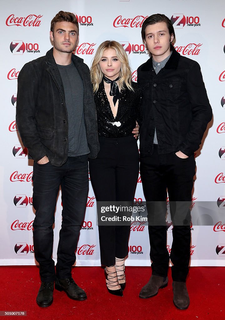 Z100's Jingle Ball 2015 - Z100 & Coca-Cola All Access Lounge At Hammerstein Ballroom - Backstage