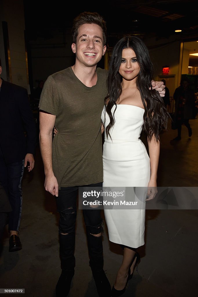 Z100's Jingle Ball 2015 - Backstage