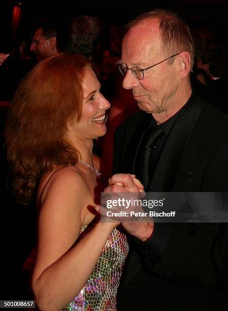 Hans Peter Korff , Ehefrau Christiane Leuchtmann, Gala "24. Sportpresseball", Motto: "Titel, Tanz und Tore", "Alte Oper", Frankfurt, Deutschland, ,...